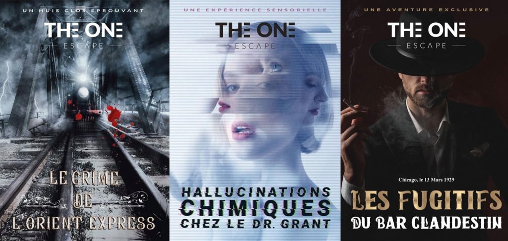 Scénarios de The One Escape à Paris