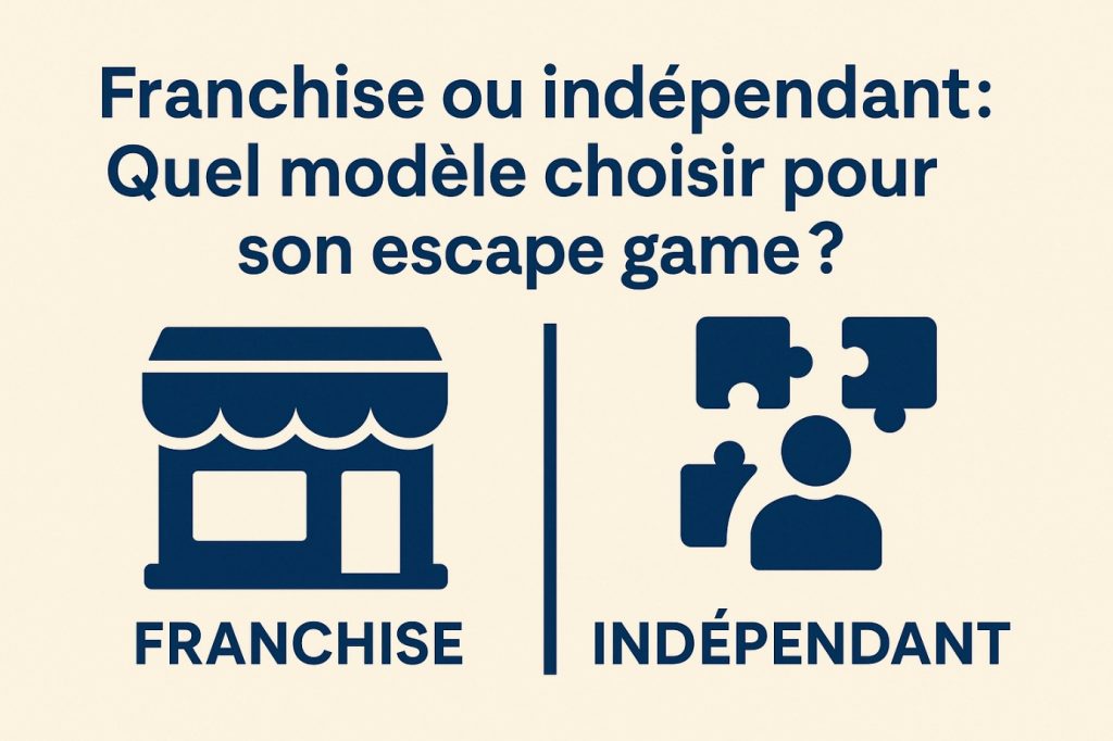 Franchise ou indépendant : Quel modèle choisir pour son escape game ?